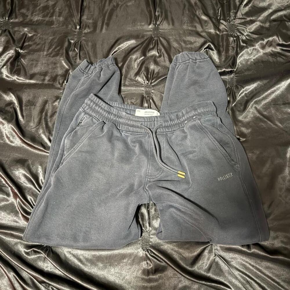 Hollister co black jogger sweatpants
